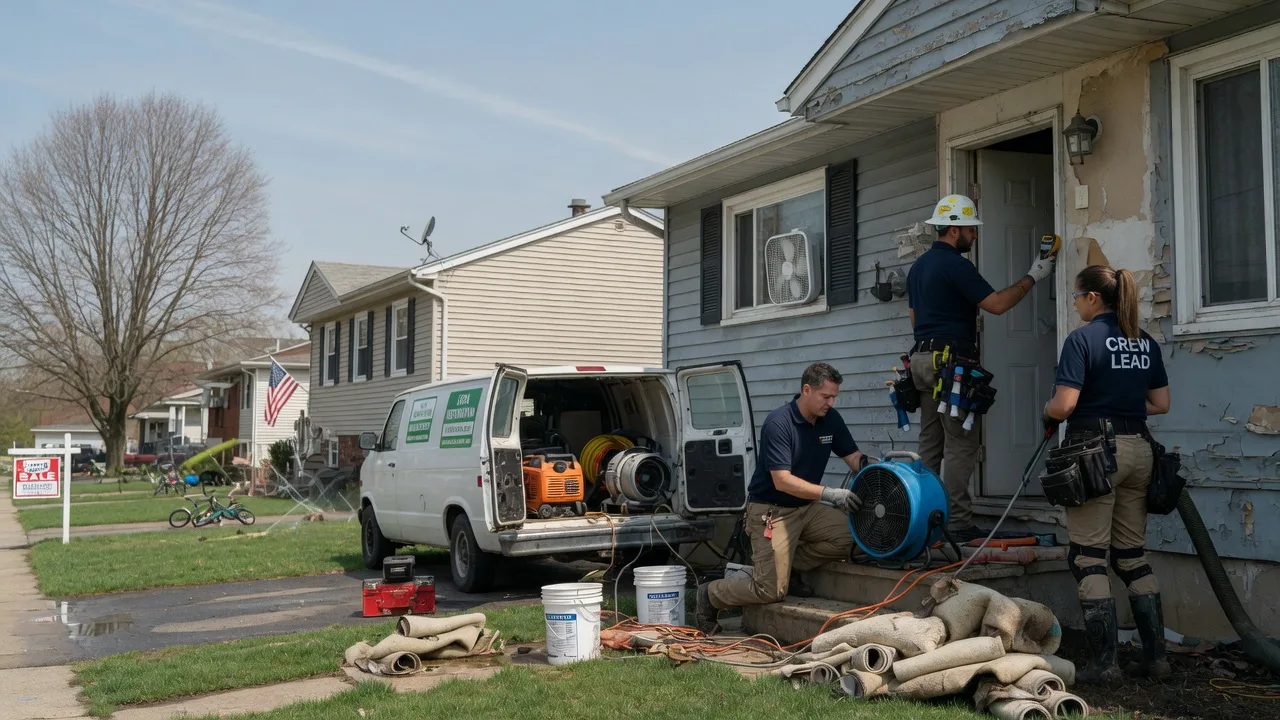 Flood Cleanup in South Carver, MA near me